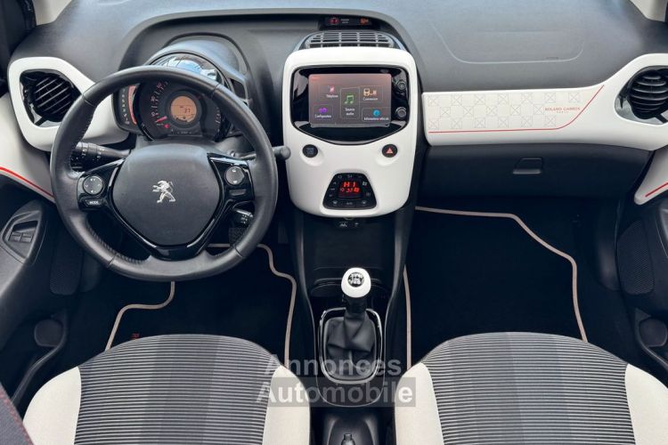 Peugeot 108 1.2 VTI 82 Cv Roland Garros Toit Ouvrant-Caméra De Recul-Gps-Démarrage Sans Clé - <small></small> 7.990 € <small>TTC</small> - #7