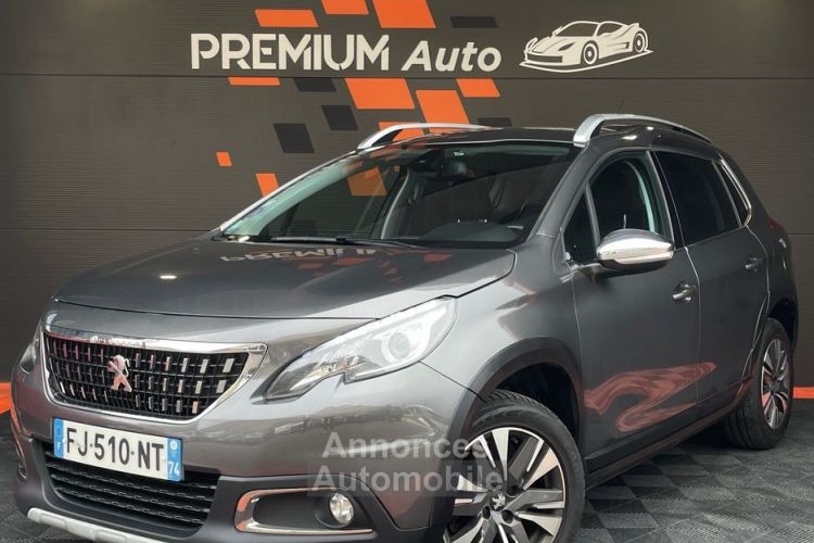 Peugeot 2008 1.2i 130 cv Crit'air 1 Allure Gris Platinium Boite Automatique Caméra de recul Climatisation Ct Ok 2027 - <small></small> 11.990 € <small>TTC</small> - #1