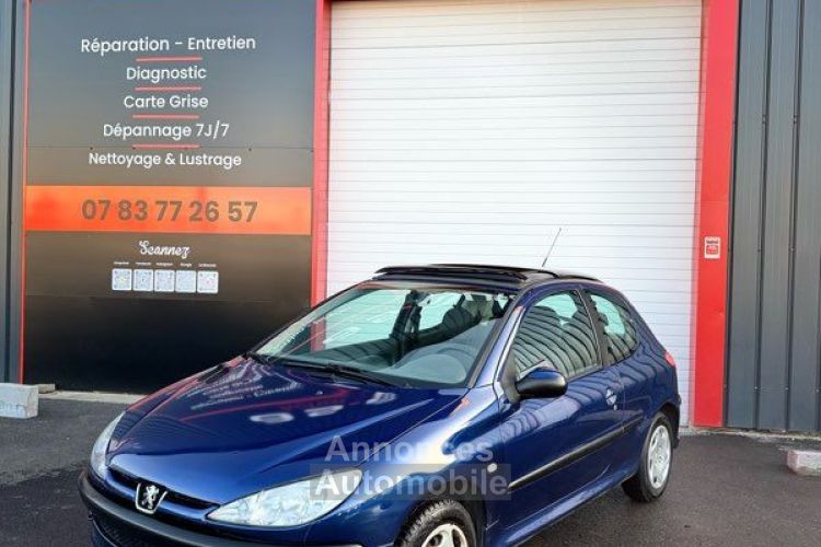 Peugeot 206 1,4 I 75 cv Toit ouvrant payement 4 fois sans frais 1 ere main - <small></small> 1.790 € <small>TTC</small> - #1