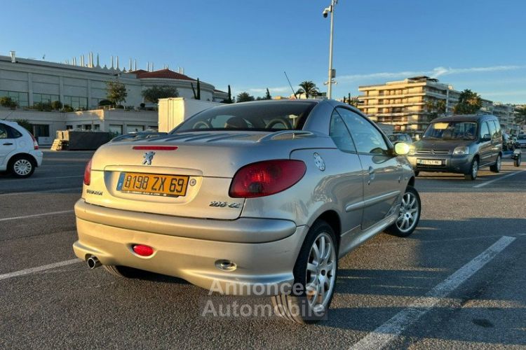 Peugeot 206 CC 1.6 16V ROLAND GARROS BAA - <small></small> 7.900 € <small>TTC</small> - #5