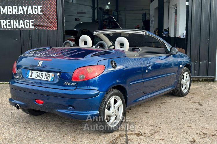 Peugeot 206 CC 1.6 filou 76 000 110 ch - <small></small> 3.999 € <small>TTC</small> - #2