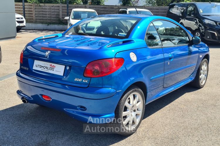 Peugeot 206 CC 2.0 i S16 136 cv - <small></small> 9.990 € <small>TTC</small> - #7