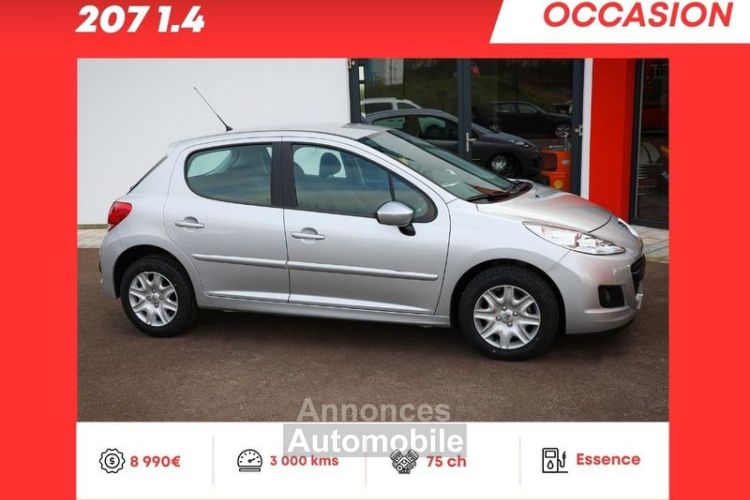 Peugeot 207 1.4e 75ch 1ère main boîte manuelle 5 vitesses - <small></small> 8.990 € <small>TTC</small> - #1