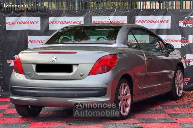 Peugeot 207 CC 1.6 HDi 110cv année 08-2008 177.000KM Certifié Garantie 3 Mois a 3290euro - <small></small> 3.290 € <small>TTC</small> - #4