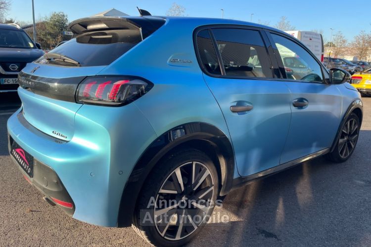 Peugeot 208 100 ch gt line avec covering unique bleu distribution et ct a jour virtual cockpit 3d toit panoramique - <small></small> 15.990 € <small>TTC</small> - #7