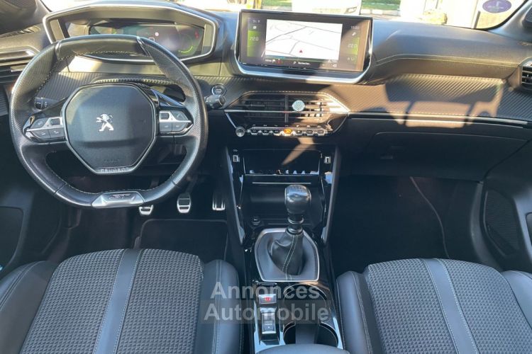 Peugeot 208 100 ch gt line avec covering unique bleu distribution et ct a jour virtual cockpit 3d toit panoramique - <small></small> 15.990 € <small>TTC</small> - #9