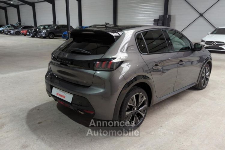 Peugeot 208 1.2 PURETECH 100CV EAT8 GT + ADML + PACK DRIVE ASSIST GRIS PLATINIUM / TOIT NOIR - <small></small> 20.050 € <small>TTC</small> - #4