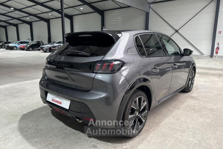 Peugeot 208 1.2 PURETECH 100CV EAT8 GT + ADML + PACK DRIVE ASSIST PLUS GRIS PLATINIUM / TOIT NOIR - <small></small> 20.700 € <small>TTC</small> - #4