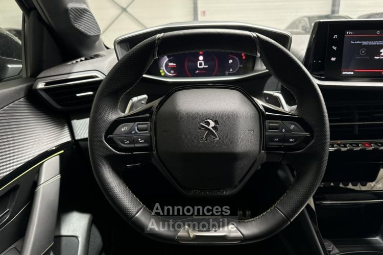 Peugeot 208 1.2 PURETECH 100CV EAT8 GT + ADML + PACK DRIVE ASSIST PLUS GRIS PLATINIUM / TOIT NOIR - <small></small> 20.700 € <small>TTC</small> - #10