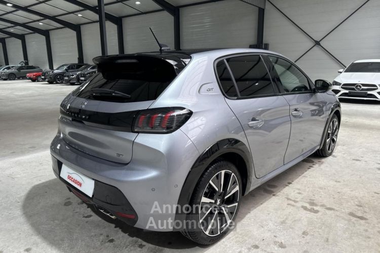 Peugeot 208 1.2 PURETECH 130CV EAT8 GT + ADML + PACK DRIVE ASSIST GRIS ARTENSE / TOIT NOIR - <small></small> 19.950 € <small>TTC</small> - #4