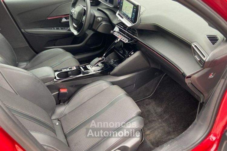 Peugeot 208 136 GT GPS Caméra 11kw Toit Noir ADML 1°Main - <small></small> 18.450 € <small>TTC</small> - #19