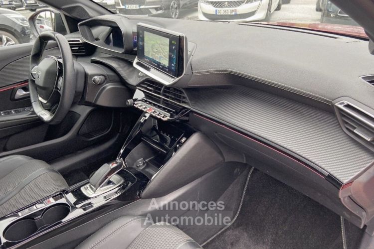 Peugeot 208 136 GT GPS Caméra 11kw Toit Noir ADML 1°Main - <small></small> 18.450 € <small>TTC</small> - #20