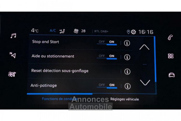 Peugeot 208 1.5 BlueHDi S&S - 100 II BERLINE Allure PHASE 1 - <small></small> 18.490 € <small>TTC</small> - #24
