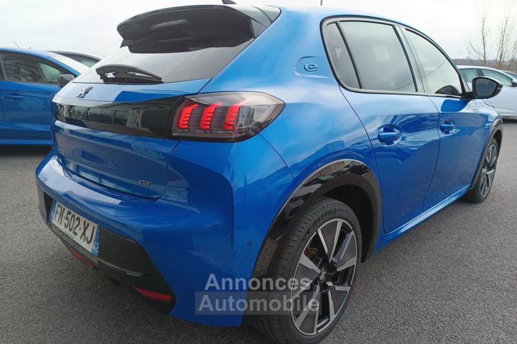 Peugeot 208 e-208 II ELECTRIQUE GT 50 KWH 136Ch - <small></small> 19.990 € <small>TTC</small> - #8