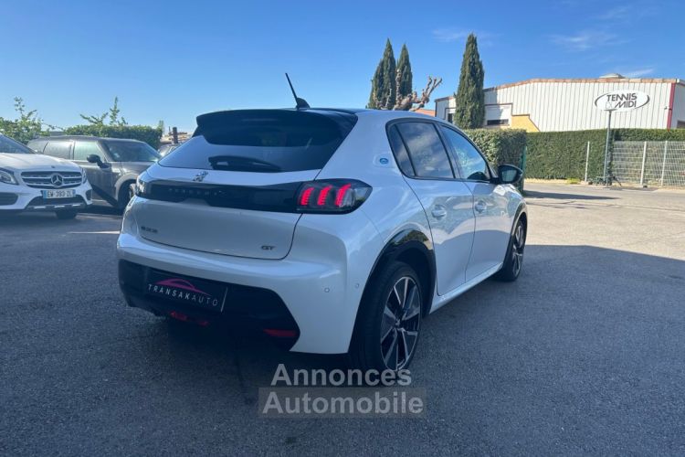 Peugeot 208 Electrique 50 kWh 136ch GT + CAM 360 + RÉGULATEUR + KEYLESS - <small></small> 20.490 € <small>TTC</small> - #5