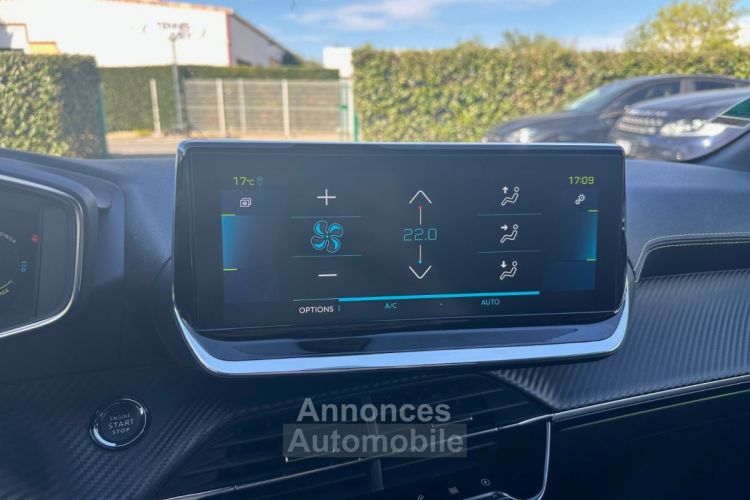 Peugeot 208 Electrique 50 kWh 136ch GT + CAM 360 + RÉGULATEUR + KEYLESS - <small></small> 20.490 € <small>TTC</small> - #37