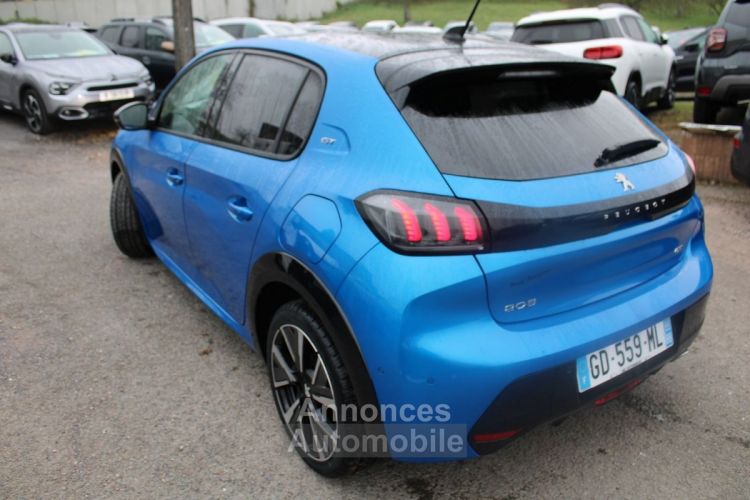 Peugeot 208 III GT BLUE HDI 100 CV GPS 3D CAMÉRA FULL LED USB JA 17 MI/CUIR I-COKPIT RÉGULATEUR - <small></small> 18.990 € <small>TTC</small> - #4