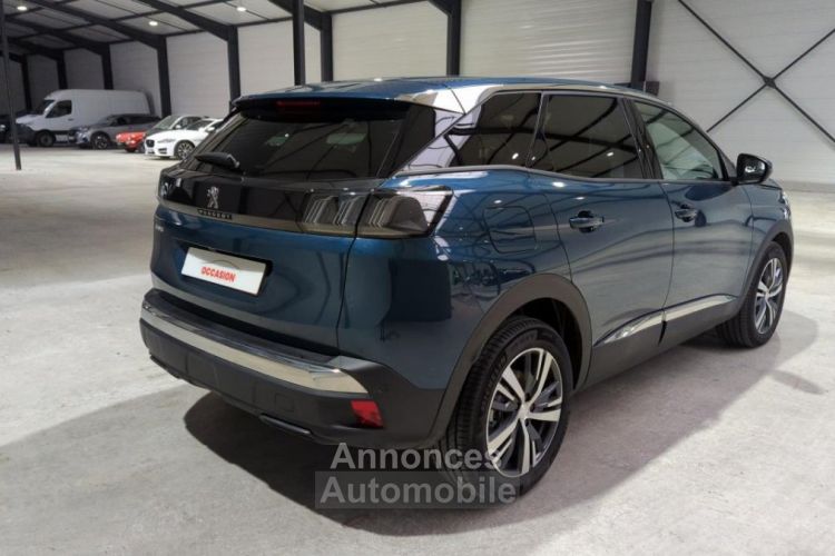 Peugeot 3008 1.2 HYBRID 136CV E-DCS6 ALLURE PACK + PARK ASSIST + CAMERA 360 BLEU CELEBES - <small></small> 29.290 € <small>TTC</small> - #4