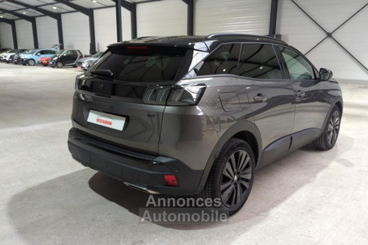 Peugeot 3008 1.2 PURETECH 130CV EAT8 GT + SIEGES CHAUFFANTS + HAYON MAINS LIBRES GRIS PLATINIUM / TOIT NOIR - <small></small> 27.850 € <small>TTC</small> - #4