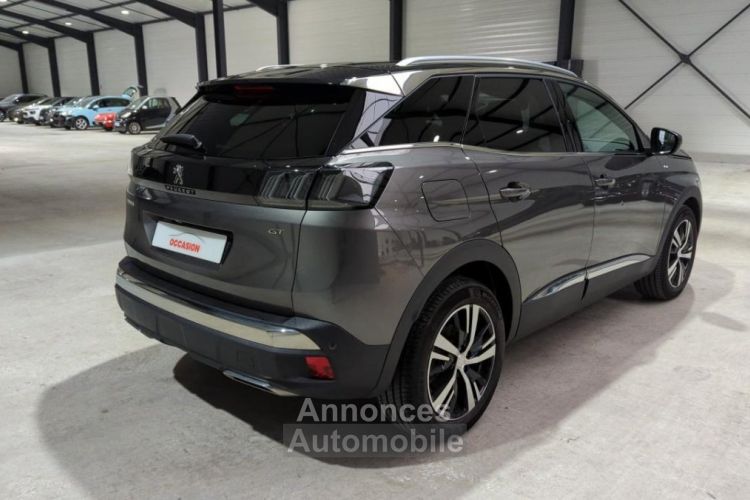 Peugeot 3008 1.2 PURETECH 130CV EAT8 GT + SIEGES CHAUFFANTS GRIS PLATINIUM / TOIT NOIR - <small></small> 28.900 € <small>TTC</small> - #4