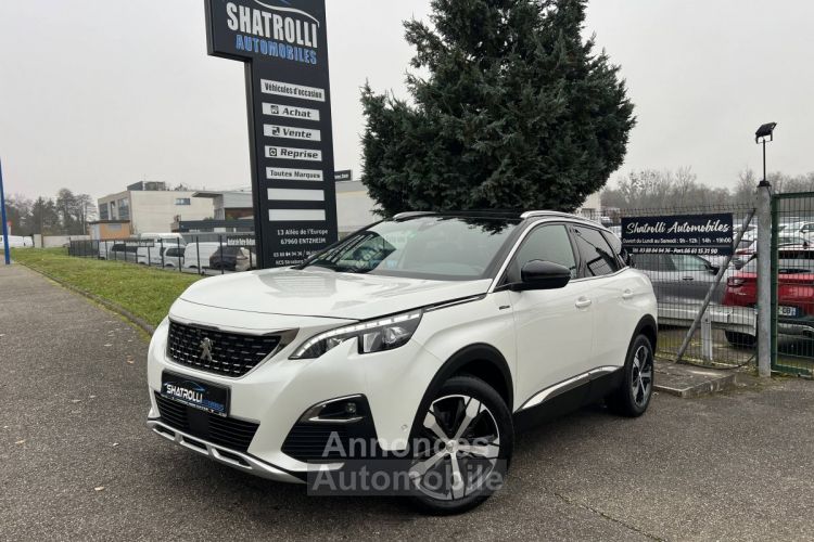 Peugeot 3008 1.5 BlueHDi 130ch EAT8 GT-Line S&S GPS Caméra Attelage Toit Pano - <small></small> 15.990 € <small>TTC</small> - #1