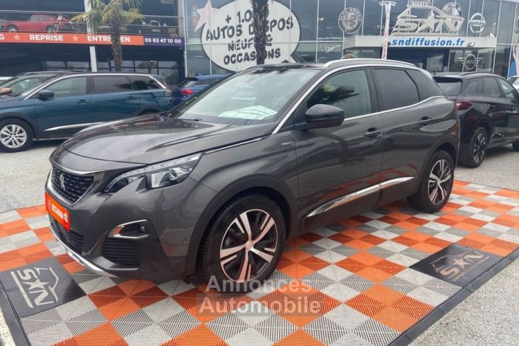 Peugeot 3008 BlueHDi 130 EAT8 GT LINE Hayon Caméra 360° Barres 1°Main - <small></small> 26.450 € <small>TTC</small> - #1