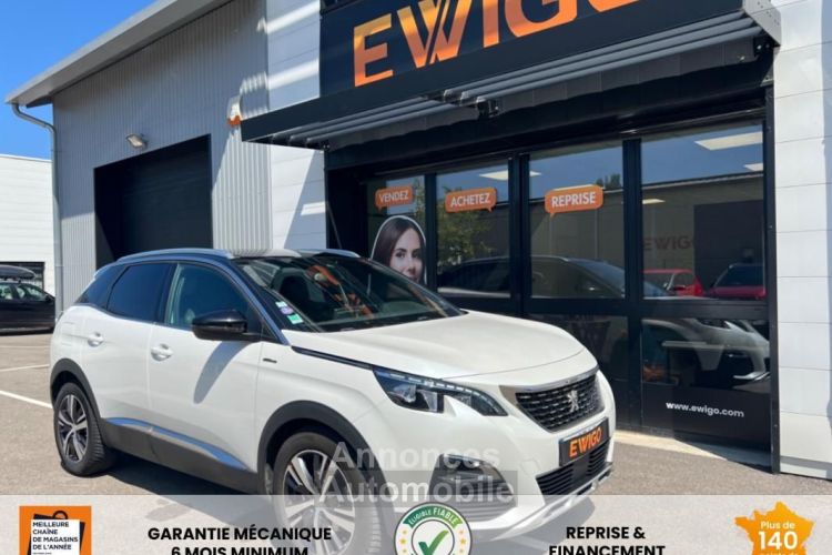 Peugeot 3008 GT LINE 1,6 THP 165CH APPLE CARPLAY + CAMERA DE RECUL MOTEUR A CHAINE - <small></small> 17.680 € <small>TTC</small> - #1