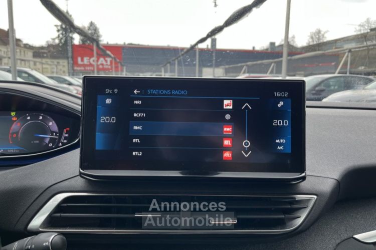 Peugeot 3008 II (2) 1.5 BlueHDi S&S 130 EAT8 Allure Pack Toit Black Diamond Drive Assist - <small></small> 21.990 € <small>TTC</small> - #13