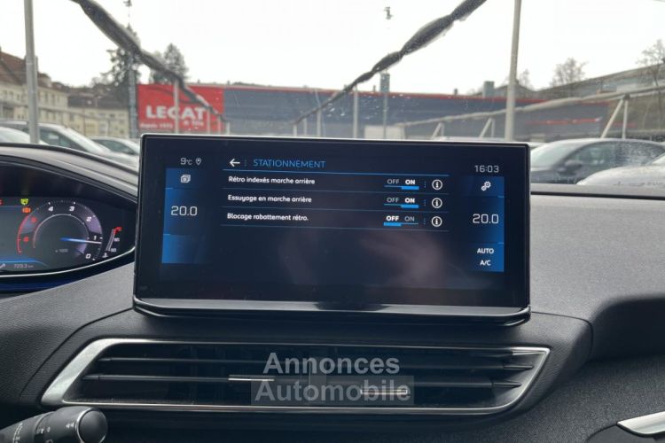 Peugeot 3008 II (2) 1.5 BlueHDi S&S 130 EAT8 Allure Pack Toit Black Diamond Drive Assist - <small></small> 21.990 € <small>TTC</small> - #25