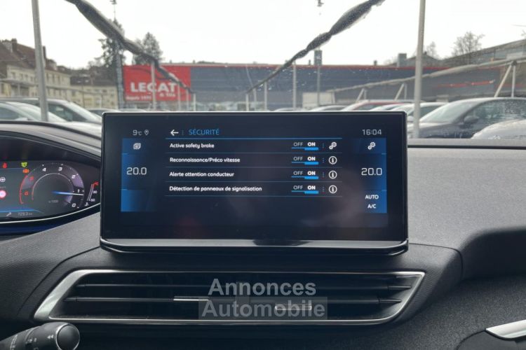 Peugeot 3008 II (2) 1.5 BlueHDi S&S 130 EAT8 Allure Pack Toit Black Diamond Drive Assist - <small></small> 21.990 € <small>TTC</small> - #28