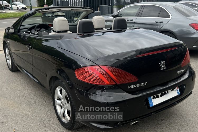 Peugeot 307 CC PHASE 2 COUPE CABRIOLET 2.0 140 Cv BOITE AUTOMATIQUE / LUXE - GARANTIE 1 AN - <small></small> 7.970 € <small>TTC</small> - #3