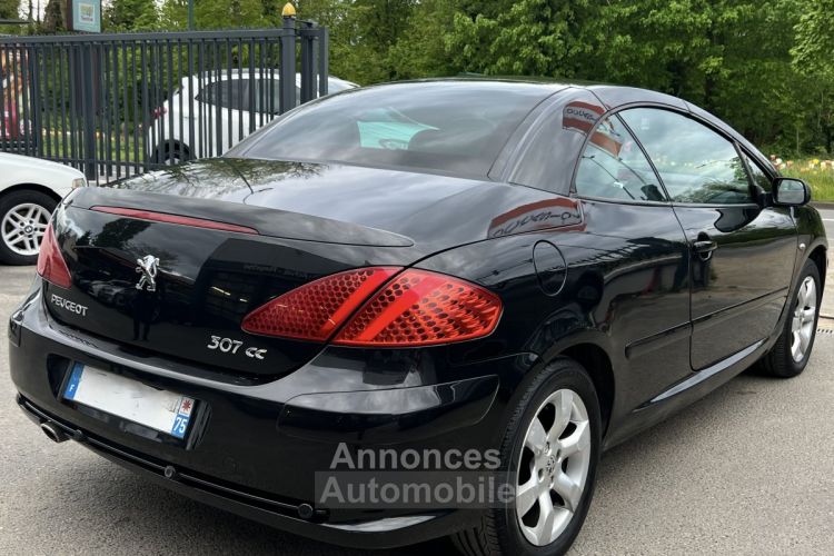 Peugeot 307 CC PHASE 2 COUPE CABRIOLET 2.0 140 Cv BOITE AUTOMATIQUE / LUXE - GARANTIE 1 AN - <small></small> 7.970 € <small>TTC</small> - #4