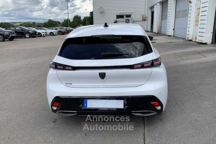 Peugeot 308 1.2 130CH ALLURE EAT8 BLANC BANQUISE - <small></small> 22.640 € <small>TTC</small> - #6