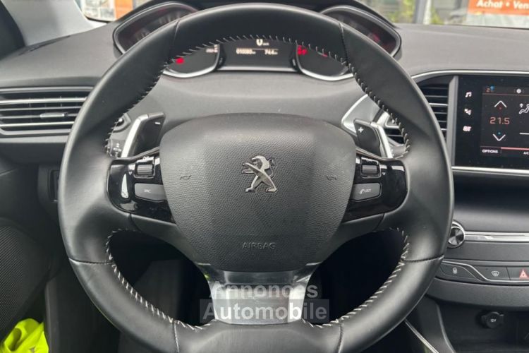 Peugeot 308 1.2l 130ch ALLURE BVA 1ère main régulateur limiteur de vitesse aide au stationnemen... - <small></small> 13.990 € <small>TTC</small> - #15