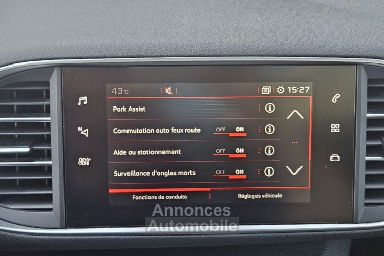 Peugeot 308 1.6 THP 263 CV GTI TOIT PANORAMIQUE DENON CAMERA - <small></small> 21.990 € <small>TTC</small> - #21