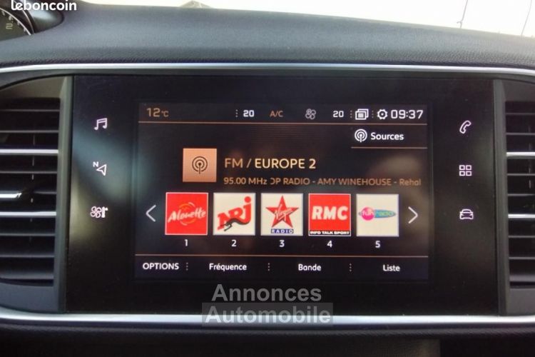 Peugeot 308 GENERATION-II 1.5 BLUEHDI 130 GT LINE Apple Carplay - <small></small> 12.990 € <small>TTC</small> - #18