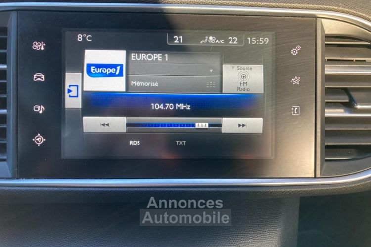 Peugeot 308 GENERATION-II 1.6 BLUEHDI 120 ALLURE EAT BVA TOIT PANORAMIQUE DISTRIBUTION COMPLETE OK - <small></small> 9.990 € <small>TTC</small> - #15