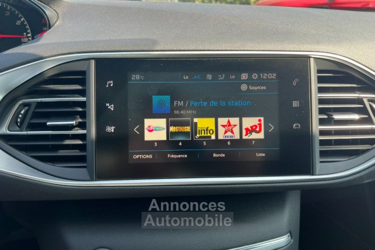 Peugeot 308 GT Line EAT8 130ch - CAM - APPLE CARPLAY -ENTRETIEN - <small></small> 14.490 € <small>TTC</small> - #34