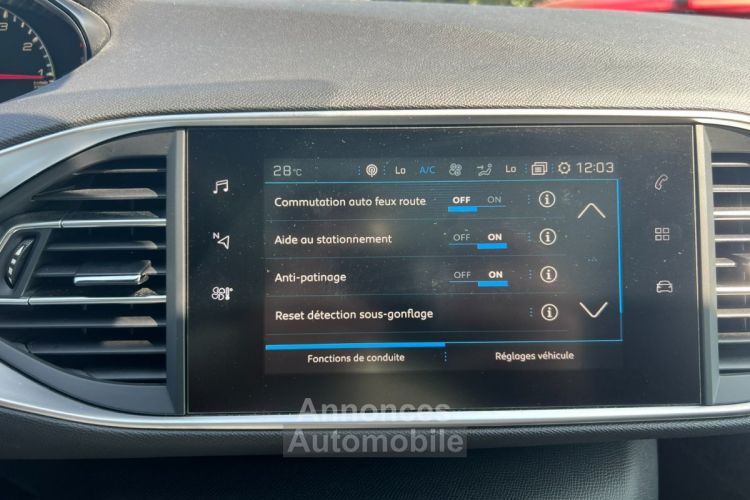 Peugeot 308 GT Line EAT8 130ch - CAM - APPLE CARPLAY -ENTRETIEN - <small></small> 14.490 € <small>TTC</small> - #37