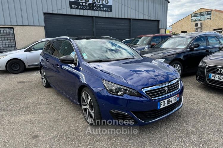 Peugeot 308 SW 2.0 blue-hdi 180 ch gt line s&s full option-toit pano -detecteur angle mort son special denon cuir sieges electrique - <small></small> 12.990 € <small>TTC</small> - #1