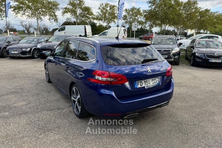 Peugeot 308 SW 2.0 blue-hdi 180 ch gt line s&s full option-toit pano -detecteur angle mort son special denon cuir sieges electrique - <small></small> 12.990 € <small>TTC</small> - #4