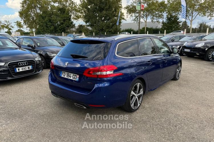 Peugeot 308 SW 2.0 blue-hdi 180 ch gt line s&s full option-toit pano -detecteur angle mort son special denon cuir sieges electrique - <small></small> 12.990 € <small>TTC</small> - #5