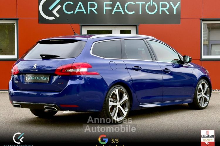 Peugeot 308 SW 2.0 HDi 180 BVA GT Denon Pack Cuir Siège Electrique Park Asist Garantie 1an - <small></small> 16.990 € <small>TTC</small> - #4