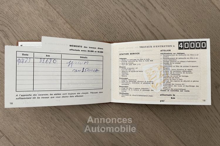 Peugeot 404 Cabriolet - <small></small> 47.500 € <small>TTC</small> - #91