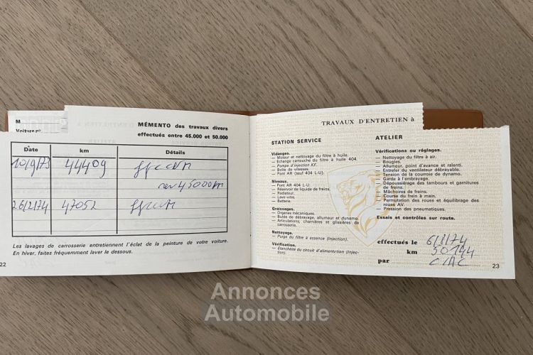 Peugeot 404 Cabriolet - <small></small> 47.500 € <small>TTC</small> - #93