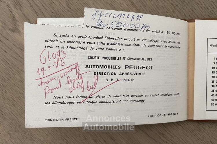 Peugeot 404 Cabriolet - <small></small> 47.500 € <small>TTC</small> - #94
