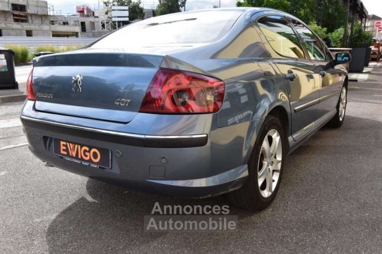 Peugeot 407 2.0 HDI 135 CH GRIFFE SIEGES CHAUFFANTS JBL GARANT - <small></small> 4.990 € <small>TTC</small> - #6