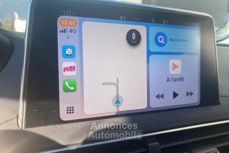 Peugeot 5008 1.2 130CH ALLURE BUSINESS APPLE CARPLAY + PARK ASSIST CAMERA AV-AR COURROIE NEUVE - <small></small> 16.980 € <small>TTC</small> - #19