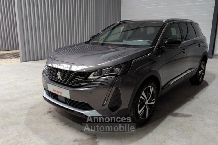 Peugeot 5008 1.2 PURETECH 130CV EAT8 7PL GT + SIEGES CHAUFFANTS + HAYON MAINS LIBRES GRIS PLATINIUM / TOIT NOIR - <small></small> 30.900 € <small>TTC</small> - #2