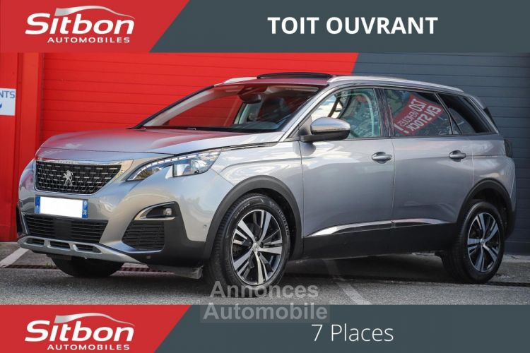 Peugeot 5008 1.5 BlueHDi 130 EAT8 ALLURE BUSINESS TOIT OUVRANT CUIR CAMERA - <small></small> 22.970 € <small></small> - #1